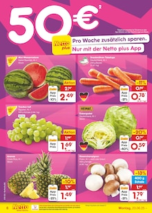 Weintrauben im Netto Marken-Discount Prospekt "Aktuelle Angebote" mit 59 Seiten (Essen)