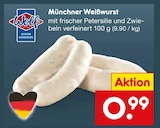 Münchner Weißwurst Angebote von Wolf bei Netto Marken-Discount Mühlhausen für 0,99 €