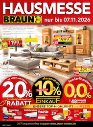 Aktueller BRAUN Möbel-Center Prospekt BRAUN Möbel-Center Prospekt mit 16 Seiten