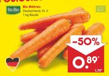 Bio Möhren Angebote von BioBio bei Netto Marken-Discount Bad Salzuflen für 0,89 €