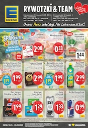 EDEKA Supermarkt Prospekt der aktuellen Woche mit 26 Seiten, gültig von 15.09.2025 bis 20.09.2025, in Kempen und Umgebung Aktueller EDEKA Supermarkt Prospekt in Kempen und Umgebung, "Aktuelle Angebote" mit 26 Seiten, 15.09.2025 - 20.09.2025