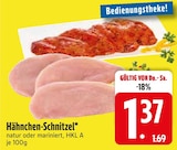 Hähnchen-Schnitzel im EDEKA Prospekt Hähnchen-Schnitzel von im aktuellen EDEKA Prospekt für 1,37 €
