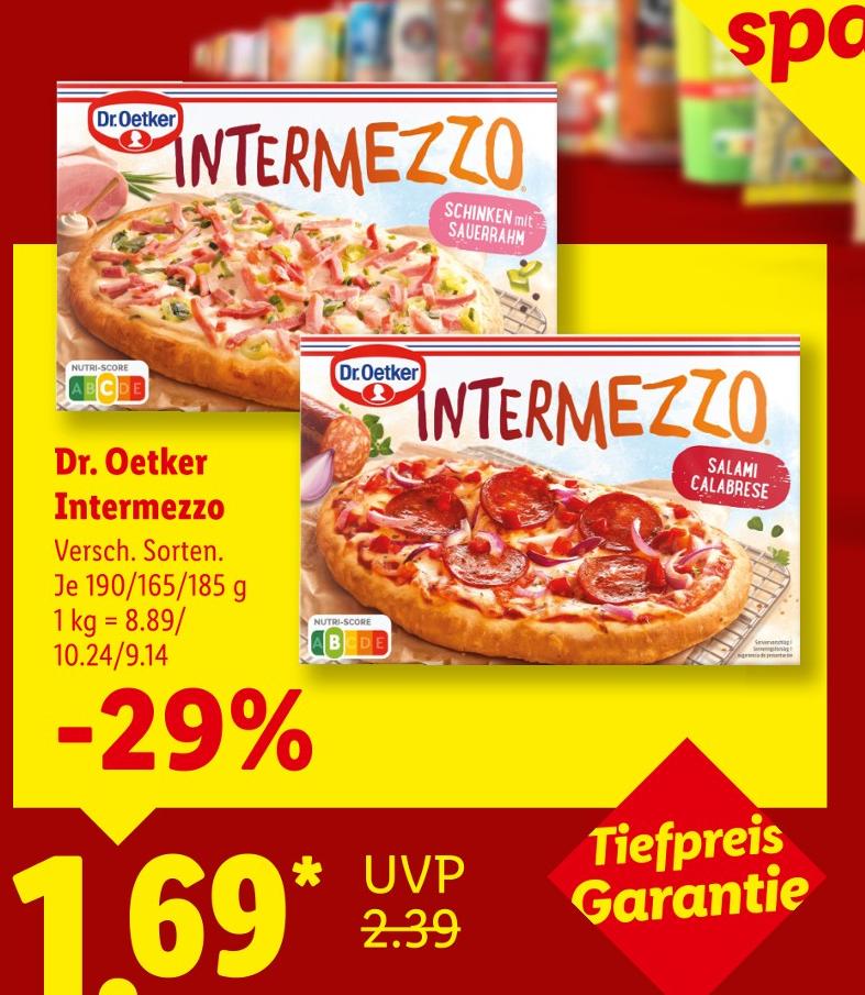 Intermezzo Schinken mit Sauerrahm
