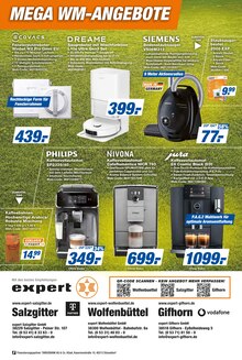 Staubsauger im aktuellen expert Prospekt (Salzgitter) Staubsauger im expert Prospekt "Top Angebote" mit 12 Seiten (Salzgitter)