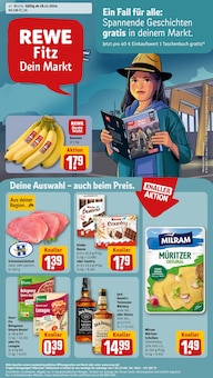 Aktueller REWE Prospekt "Dein Markt" Seite 1 von 18 Seiten für Ulm