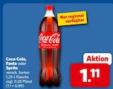 Aktuelles Coca-Cola Angebot bei combi in Detmold ab 1,11 €