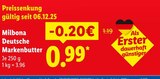 Deutsche Markenbutter im Angebot bei Lidl in Königswinter Deutsche Markenbutter Angebote von Milbona bei Lidl Königswinter für 0,99 €