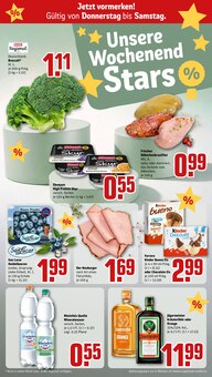 Wasser im aktuellen REWE Prospekt (Moers) Wasser im REWE Prospekt "Dein Markt" mit 32 Seiten (Moers)