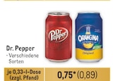 Dr. Pepper Angebote von Dr. Pepper bei Metro Kassel für 0,89 €