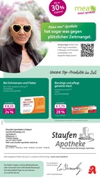 Apotheke Prospekt von mea - meine apotheke in Näherhof Aktueller mea - meine apotheke Apotheken Prospekt für Näherhof: Unsere Juli-Angebote mit 4} Seiten, 01.07.2025 - 31.07.2025