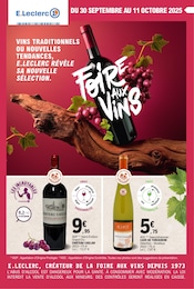 Catalogue Supermarchés E.Leclerc en cours à Vervins et alentours, FOIRE AUX VINS, 84 pages, 30/09/2025 - 11/10/2025