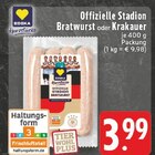 Offizielle Stadion Bratwurst bei EDEKA im Hagen Prospekt für 3,99 €