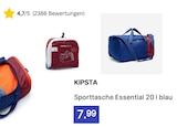 Sporttasche Essential Angebote von Kipsta bei Decathlon Magdeburg für 7,99 €