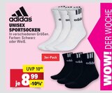 Unisex Sportsocken Angebote von Adidas bei Marktkauf Ulm für 8,99 €