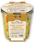 Émincés Poulet Curry Lait de Coco en promo chez U Express Émincés Poulet Curry Lait de Coco dans le catalogue U Express