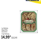 Gegrillte Zucchini von Le Delizie für 16,04 € bei METRO im Angebot Gegrillte Zucchini von Le Delizie im aktuellen METRO Prospekt