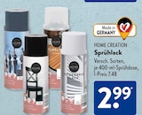 Metallschutzlack im ALDI SÜD Prospekt Metallschutzlack von Home Creation im aktuellen ALDI SÜD Prospekt für 2,99 €