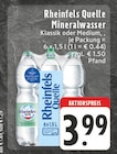 E center Sankt Augustin - Mineralwasser Klassik Angebot im Prospekt Mineralwasser Klassik bei E center im Sankt Augustin Prospekt für 3,99 €