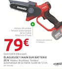 Promo Élagueuse 1 main sur batterie 20 V à 79,00 € dans le catalogue Mr. Bricolage à Éguilles