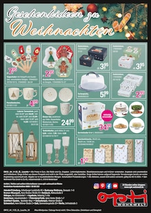 Tasche im aktuellen Opti-Wohnwelt Prospekt (Bremen) Tasche im Opti-Wohnwelt Prospekt "Leuchten Trends" mit 4 Seiten (Bremen)