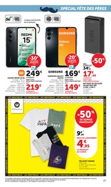Promos Téléphone Portable dans le catalogue "Super U" de Super U Téléphone Portable en promo dans le catalogue Super U à la page 27