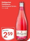 Fruchtsecco Granatapfel Angebote von Rotkäppchen bei GLOBUS Salzgitter für 2,59 €
