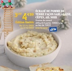 Écrasé de pomme de terre façon sarladaise, cèpes, ail noir à Picard dans Plouvorn Écrasé de pomme de terre façon sarladaise, cèpes, ail noir à Picard dans Plouvorn