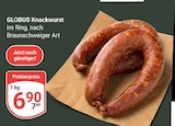 Knackwurst bei GLOBUS im Weischlitz Prospekt für 6,90 €