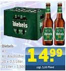 Alt, Alt Alkoholfrei Angebote von Diebels bei Getränke Arena Witten für 14,99 €