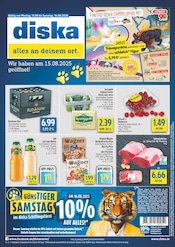 Aktueller diska Discounter Prospekt in Schillingsfürst und Umgebung, "alles an deinem ort." mit 36 Seiten, 11.08.2025 - 16.08.2025