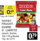 Aktuelle Haribo Angebote bei EDEKA in Bottrop Aktuelles Fruchtgummi o. Lakritz Angebot bei EDEKA in Bottrop ab 0,69 €