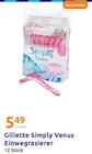 Aktuelle Rasierer Angebote bei Action in Cottbus Aktuelles Simply Venus Einwegrasierer Angebot bei Action in Cottbus ab 5,49 €