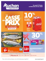 Catalogue Supermarchés Auchan Supermarché en cours à Canteleu et alentours, Auchan supermarché, 20 pages, 27/02/2024 - 10/03/2024