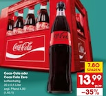 Aktuelles Coca-Cola oder Coca Cola Zero Angebot bei Netto Marken-Discount in Neuwied ab 13,99 €