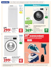 Promos Centrale Vapeur dans le catalogue "ÉLECTROSHOW" de Auchan Hypermarché Centrale Vapeur en promo dans le catalogue Auchan Hypermarché à la page 12