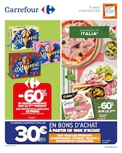 Promos Pizza dans le catalogue "Carrefour" de Carrefour à la page 1