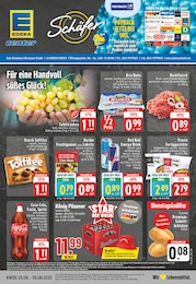 E center Prospekt: "Aktuelle Angebote", 28 Seiten, 25.08.2025 - 30.08.2025