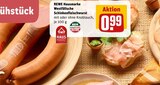 Westfälische Schinkenfleischwurst im Angebot bei REWE in Velbert Westfälische Schinkenfleischwurst Angebote von REWE Hausmarke bei REWE Velbert für 0,99 €
