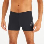 Badehose Boxer Herren Speedo - Logo schwarz/weiß Angebote von SPEEDO bei Decathlon Duisburg für 16,99 €