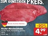 Rinder-Minutensteaks Angebote bei Netto Marken-Discount Aachen für 4,99 €