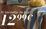 Serviette de bain à 12,99 € dans le catalogue Maisons du Monde