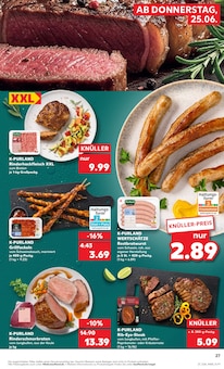 Grillfleisch im Kaufland Prospekt "Hier bin ich richtig" mit 67 Seiten (Duisburg)