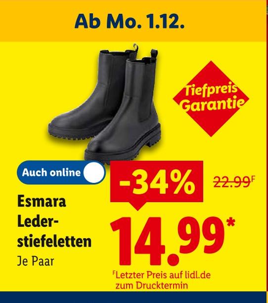 Lederstiefeletten