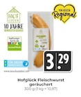 Fleischwurst geräuchert bei Hieber im Prospekt "" für 3,29 €