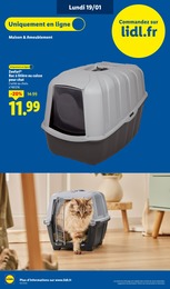 Offre Litière dans le catalogue Lidl du moment à la page 68