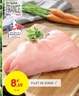 Filet de dinde en promo chez Intermarché Filet de dinde dans le catalogue Intermarché