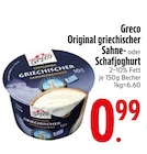 Original griechischer Sahnejoghurt von Greco im aktuellen EDEKA Prospekt für 0,99 €