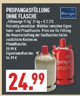 Aktuelles Propangasfüllung ohne Flasche Angebot bei Marktkauf in Bielefeld ab 24,99 €