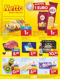 Netto Marken-Discount Prospekt für Bad Doberan: "Aktuelle Angebote", 60 Seiten, 24.03.2025 - 29.03.2025