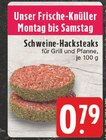 Schweine-Hacksteaks Angebote bei EDEKA Marl für 0,79 €